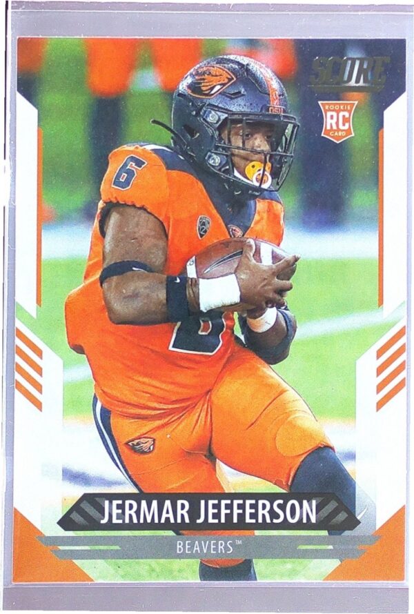 2021 Score Jermar Jefferson RC #320 Beavers