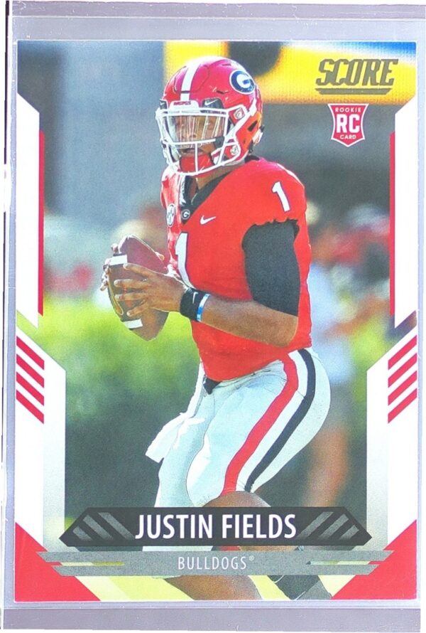 2021 Score Justin Fields RC #360 Bulldogs