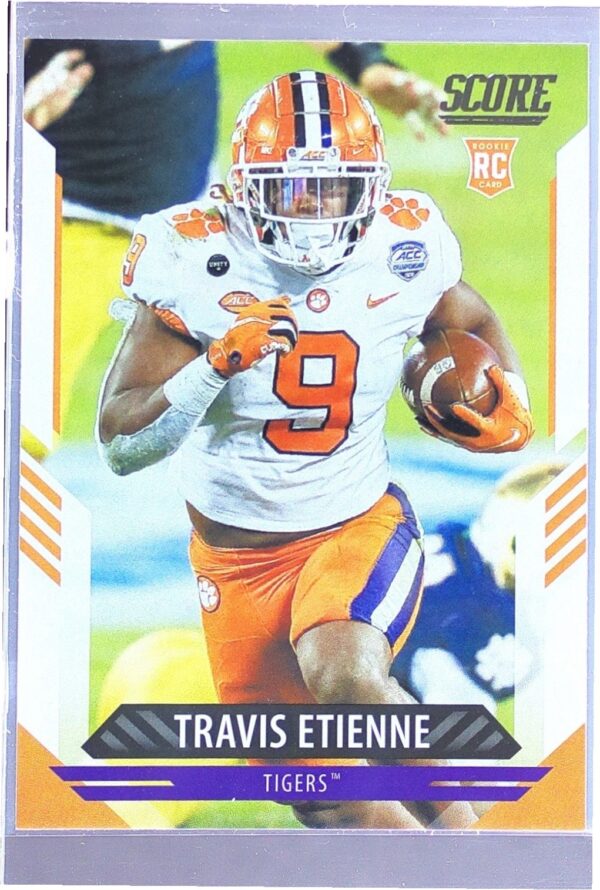2021 Score Travis Etienne RC #310 Tigers