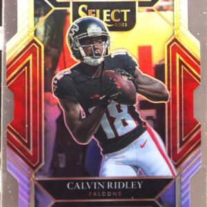 2021 Select Calvin Ridley Silver Prizm Die Cut #204 Falcons