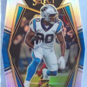 2021 Select Chuba Hubbard Silver Prizm Die Cut RC #176 Panthers