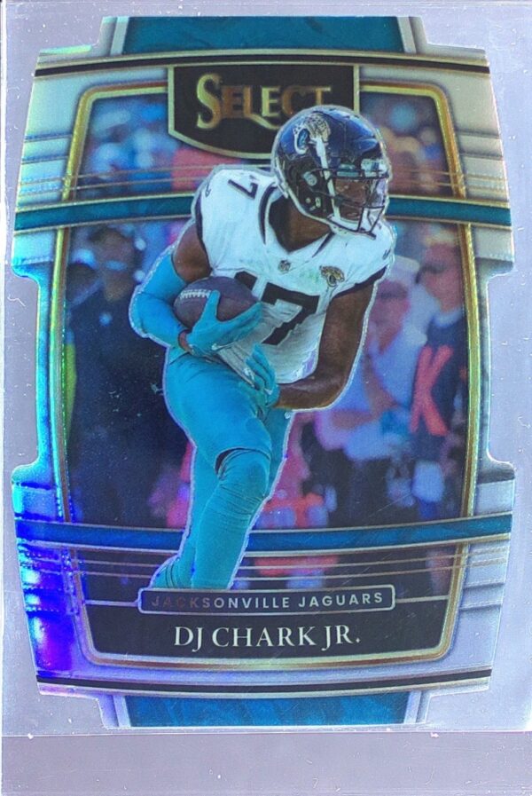 2021 Select DJ Chark Jr. Silver Prizm Die Cut #17 Jaguars