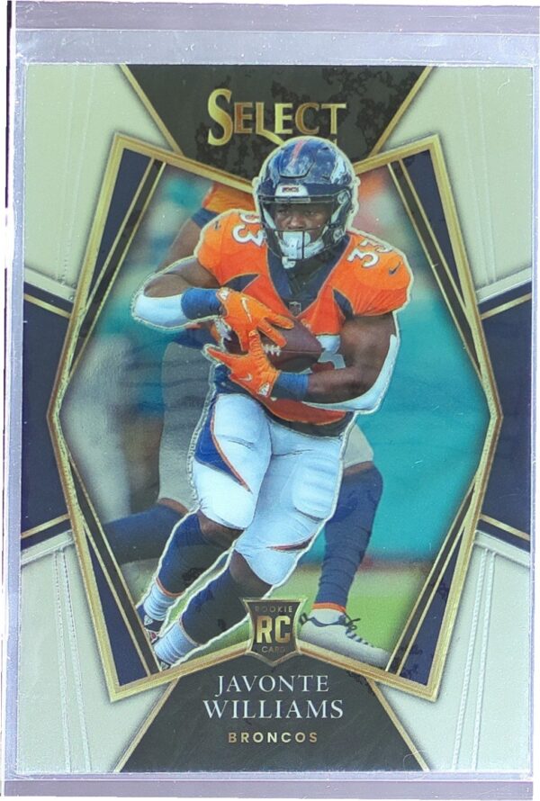 2021 Select Javonte Williams RC #157 Broncos