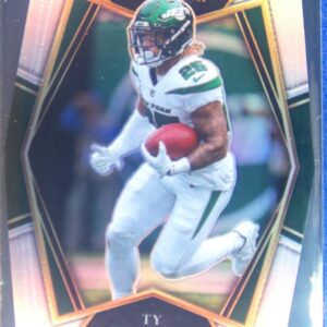 2021 Select Ty Johnson Silver Prizm Die Cut #127 Jets