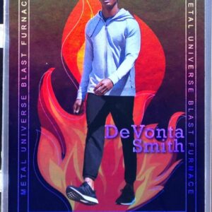 2021 SkyBox Metal Universe Champions DeVonta Smith #BF-14 Blast Furnace
