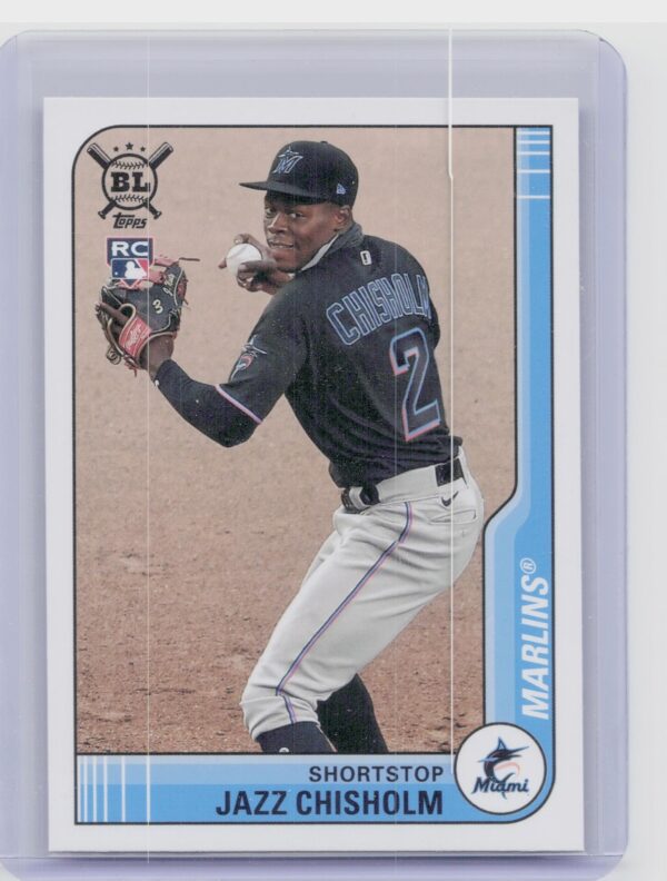 2021 Topps Big League Jazz Chisholm RC #210 Marlins