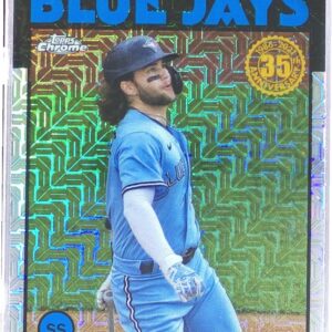 2021 Topps Bo Bichette #86TC-9 Jays 1986 Topps 35th Anniversary Mojo