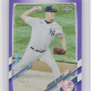 2021 Topps Chrome Update Jameson Taillon Purple Refractor #USC42 Yankees