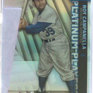 2021 Topps Chrome Update Roy Campanella #CPDC-66 Dodgers Platinum Player Die Cut