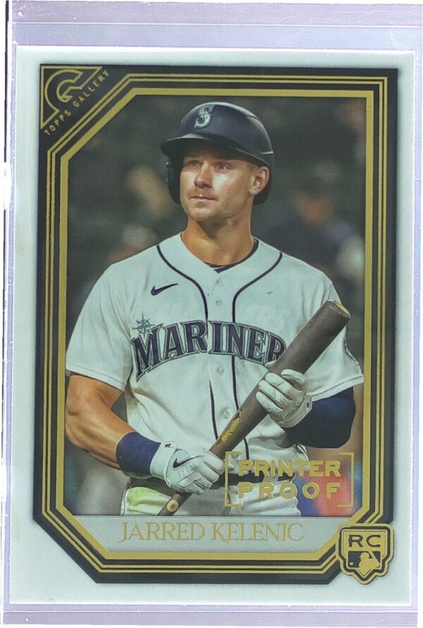2021 Topps Gallery Jarred Kelenic Printer Proof #125 Mariners