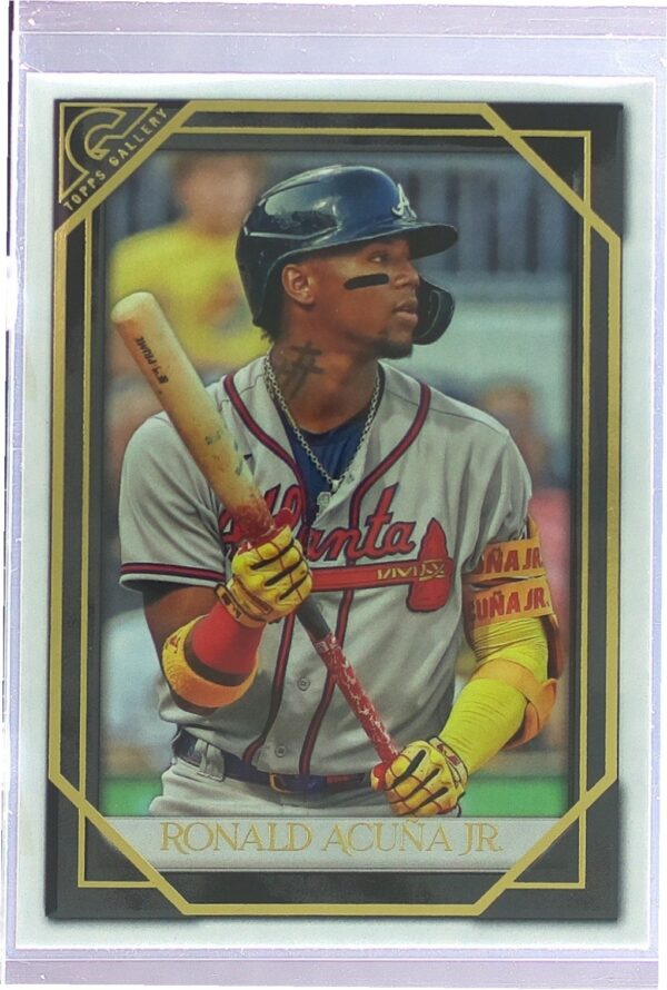 2021 Topps Gallery Ronald Acuna Jr. #56 Braves