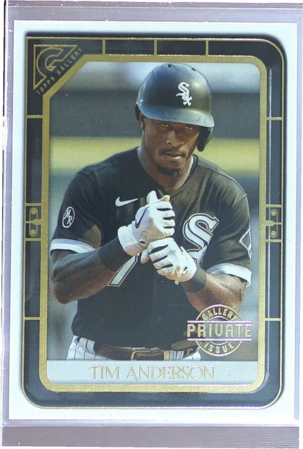 2021 Topps Gallery Tim Anderson Private Issue /250 #11 Sox