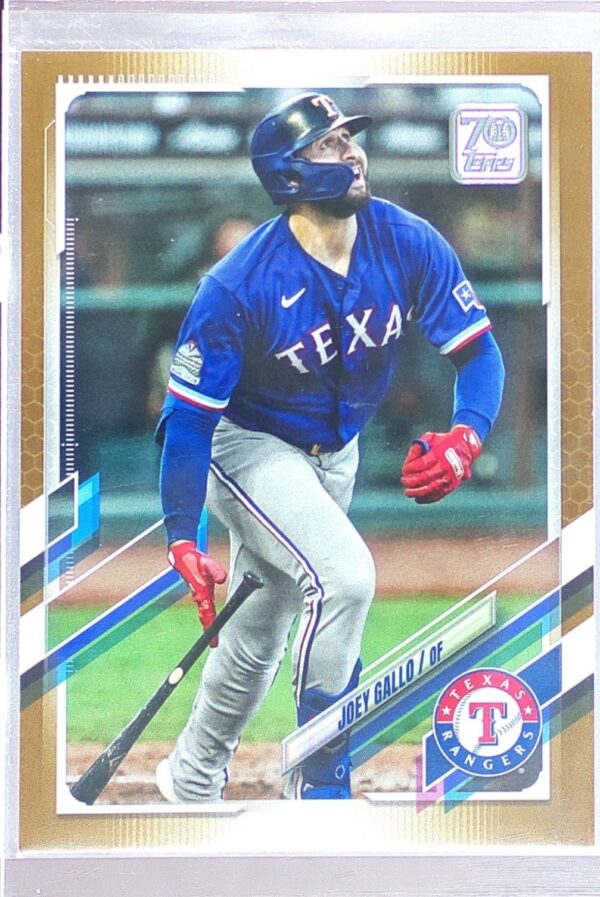 2021 Topps Joey Gallo Gold /2021 #131 Rangers