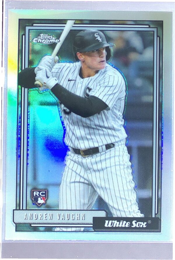 2021 Topps Update Andrew Vaughn RC #TC92-27 Sox 1992 Topps Redux Chrome