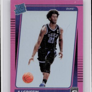 2022-23 Panini Chronicles Draft Picks AJ Griffin #5 Devils Select Pink