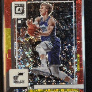 2022-23 Panini Optic Lauri Markkanen Red Disco /75 Jazz #69