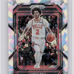 2022-23 Prizm Lonzo Ball Prizms Ice #88 Bulls