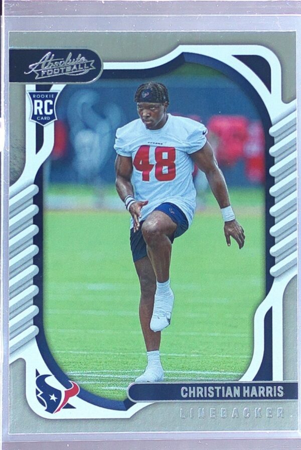 2022 Absolute Christian Harris Retail RC #154 Texans