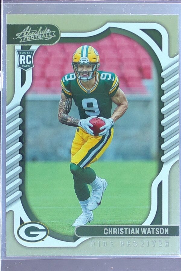 2022 Absolute Christian Watson RC #119 Packers