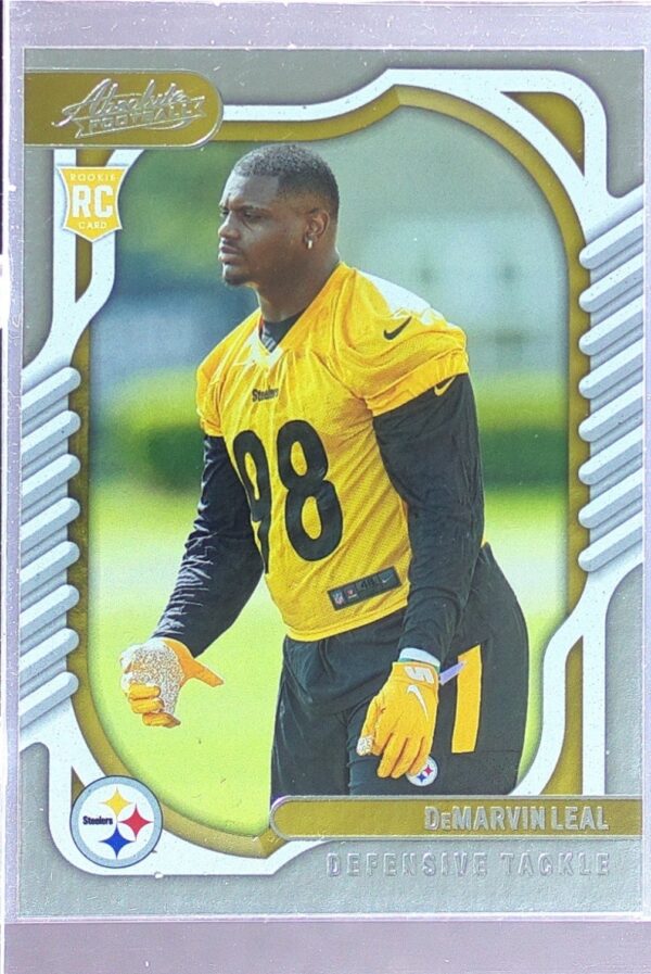 2022 Absolute DeMarvin Leal Retail RC #157 Steelers
