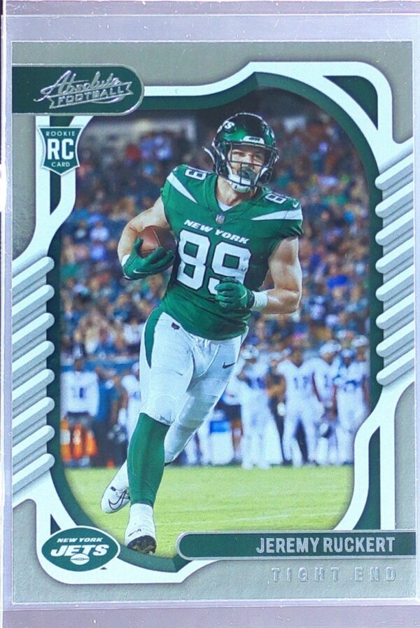 2022 Absolute Jeremy Ruckert Retail RC #169 Jets