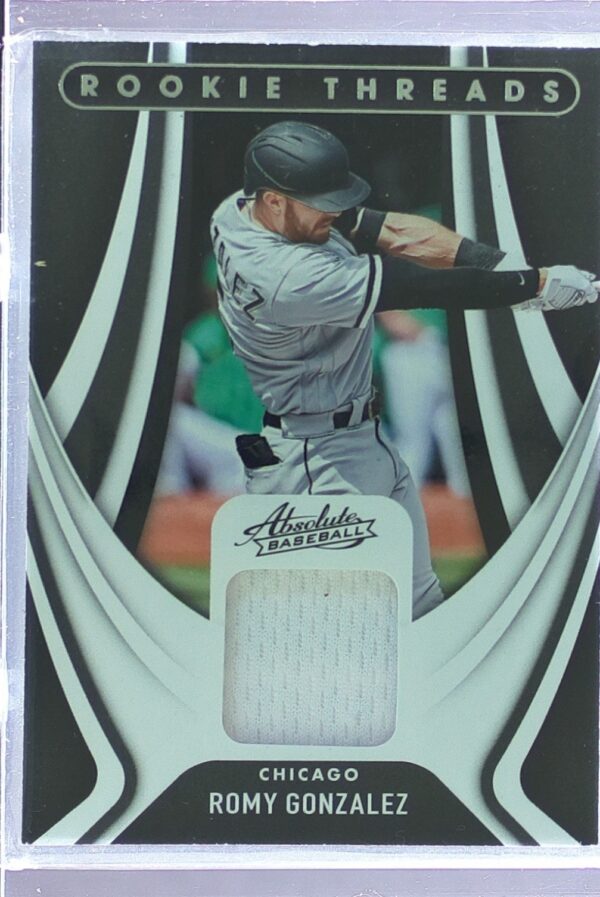 2022 Absolute Romy Gonzalez JSY RC #RT-RG Sox Rookie Threads Retail