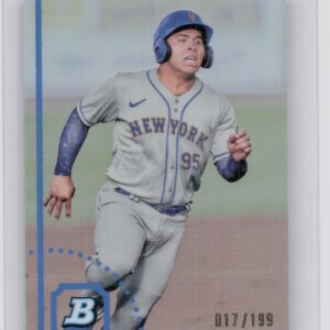 2022 Bowman Heritage Francisco Alvarez /199 #BHPC-115 Mets Chrome Prospects Ref