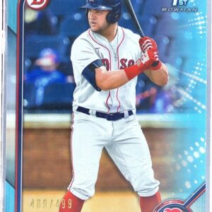 2022 Bowman Niko Kavadas /499 #BP-68 Sox Prospects Sky Blue
