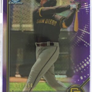 2022 Bowman Zayed Salinas /250 #BCP-122 Padres Chrome Prospects Purple Refractor