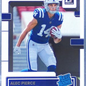 2022 Donruss Alec Pierce RC #321 Colts