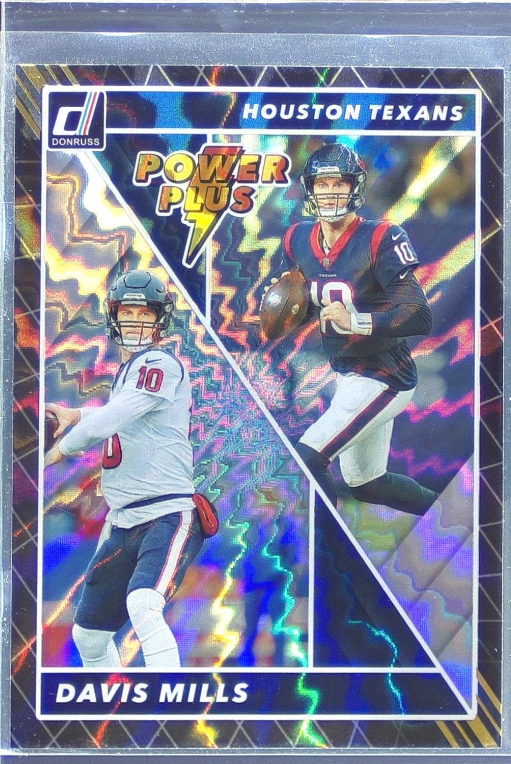 2022 Donruss Davis Mills #PP-9 Texans Power Plus