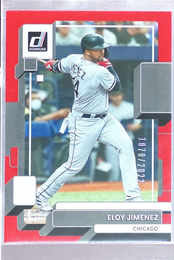 2022 Donruss Eloy Jimenez Red /2022 #192 Sox