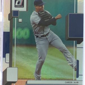 2022 Donruss Gleyber Torres Career Stat Line /74 #226 Yankees