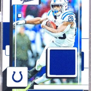 2022 Donruss Jonathan Taylor JSY #TH-21 Colts Donruss Threads