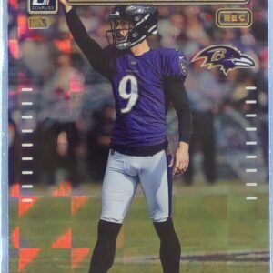 2022 Donruss Justin Tucker #AP-20 Ravens Action All Pros