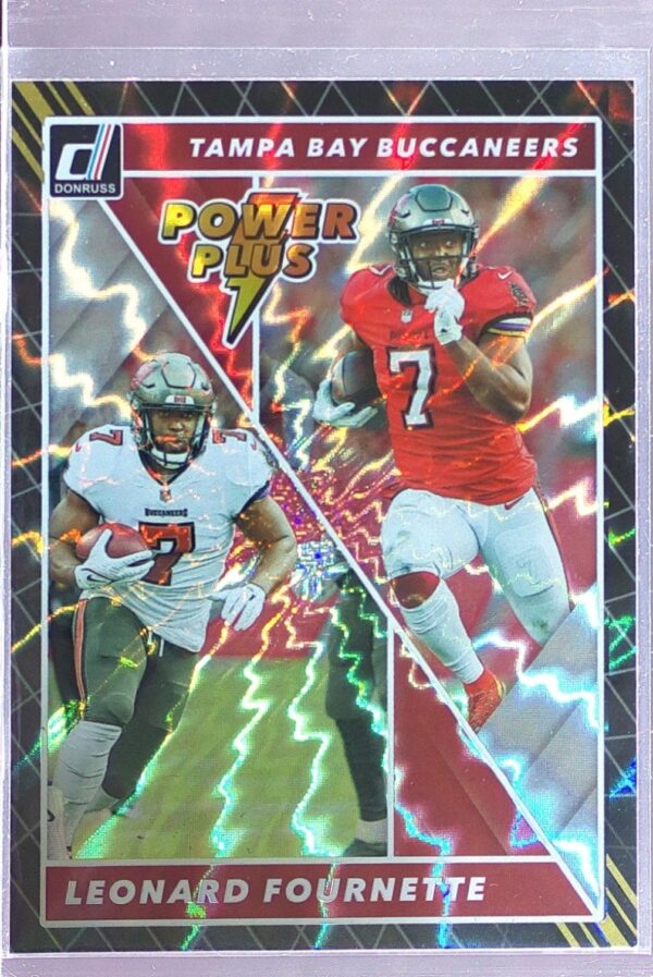 2022 Donruss Leonard Fournette #PP-13 Buccaneers Power Plus