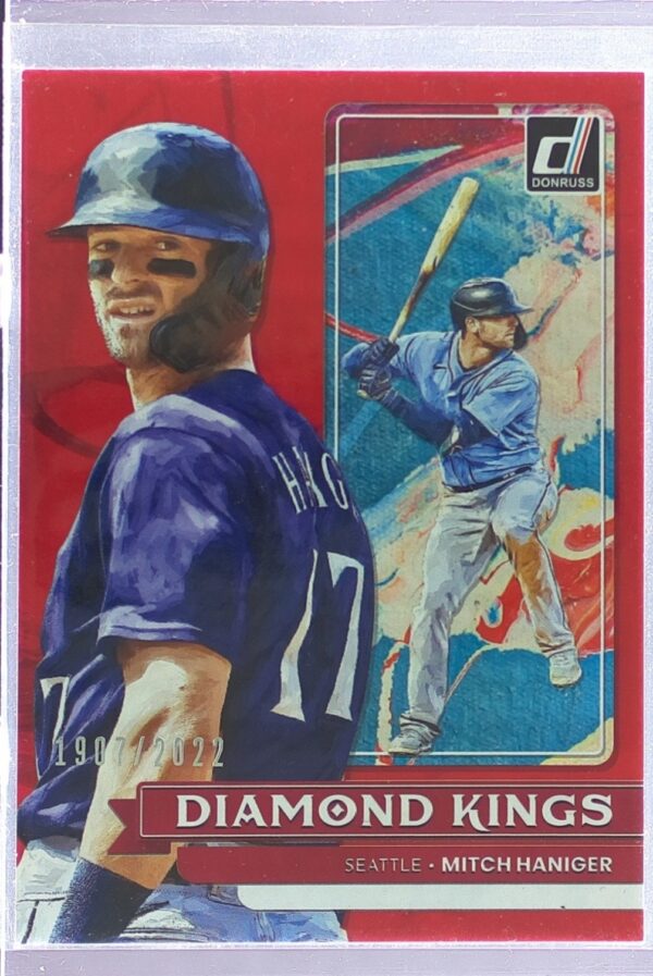 2022 Donruss Mitch Haniger Red /2022 #12 Mariners