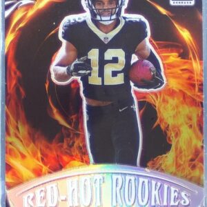 2022 Donruss Optic Chris Olave RC #RHR-4 Saints Red Hot Rookies