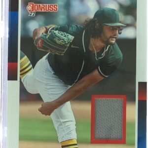 2022 Donruss Sean Manaea JSY #R88M-SM Athletics Retro 1988 Materials