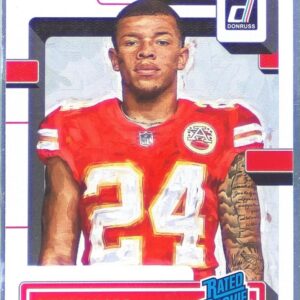 2022 Donruss Skyy Moore Canvas RC #324 Chiefs