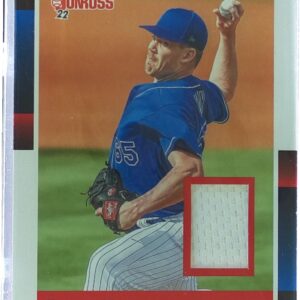 2022 Donruss Trevor May JSY #R88M-TM Mets Retro 1988 Materials