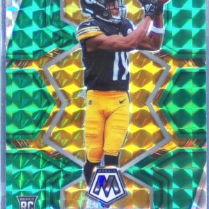 2022 Mosaic Calvin Austin III Mosaic Green RC #342 Steelers