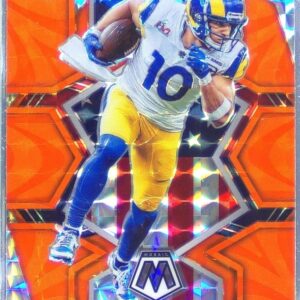 2022 Mosaic Cooper Kupp National Pride Mosaic Reactive Orange #262 Rams