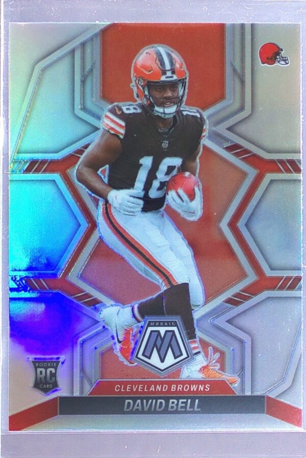 2022 Mosaic David Bell Silver RC #328 Browns