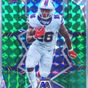 2022 Mosaic Devin Singletary Mosaic Green #24 Bills