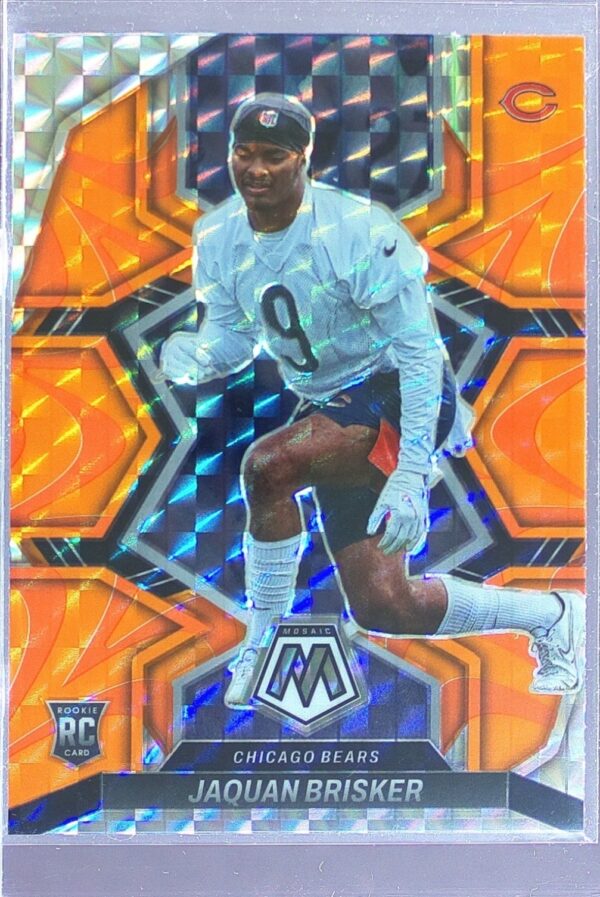 2022 Mosaic Jaquan Brisker Mosaic Reactive Orange RC #390 Bears