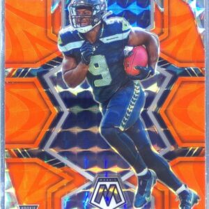 2022 Mosaic Kenneth Walker III Mosaic Reactive Orange RC #284 Seahawks
