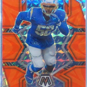 2022 Mosaic Khalil Mack Mosaic Reactive Orange #203 Chargers