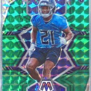2022 Mosaic Roger McCreary Mosaic Green RC #381 Titans
