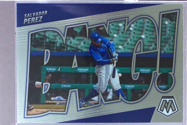 2022 Mosaic Salvador Perez #BG-2 Royals Bang!